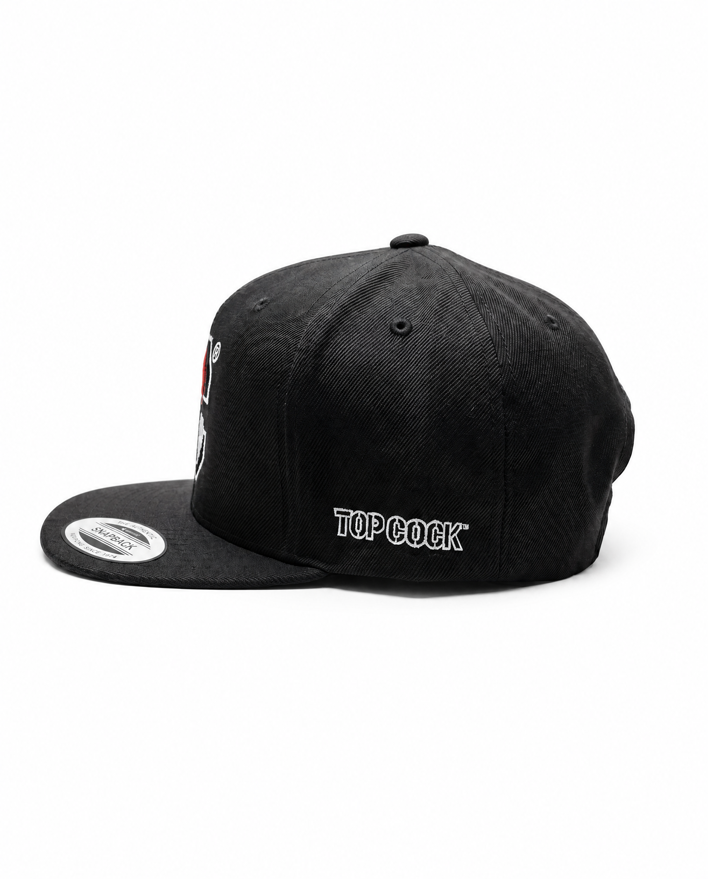 TC Rooster Logo Snapback - Top Cock on Side