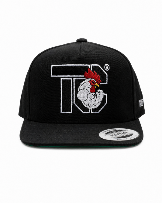 TC Rooster Logo Snapback - Top Cock on Side